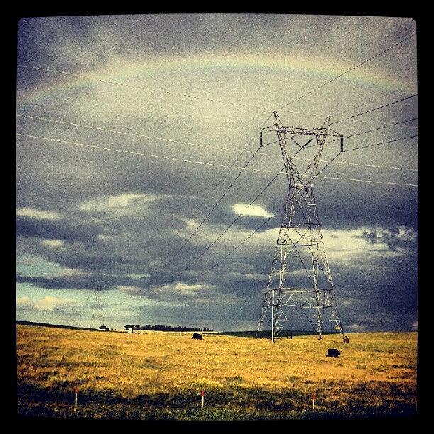 Cool Photograph - #rainbow #storm #rain #northdakota by Emily Nielsen