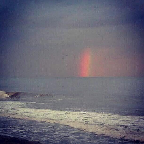 Beautiful Photograph - #rainbow #water #saltlife #ocean by Sarah Booth