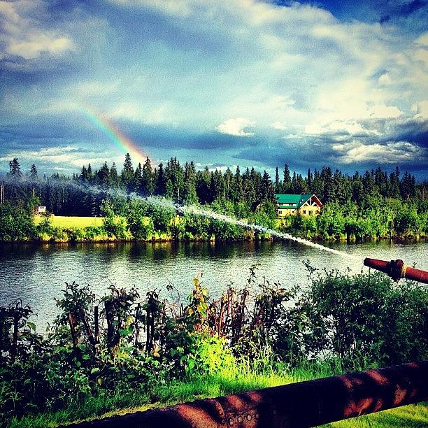 Rainbows + Rivers Photograph by Kim Hudson