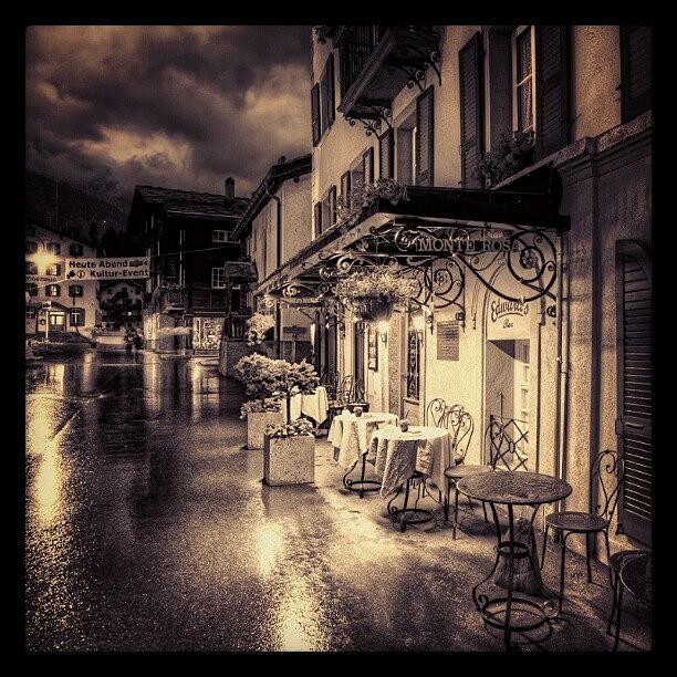 Rainy Photograph - #rainy #cafe #classic #old #classy #ig by Abdelrahman Alawwad