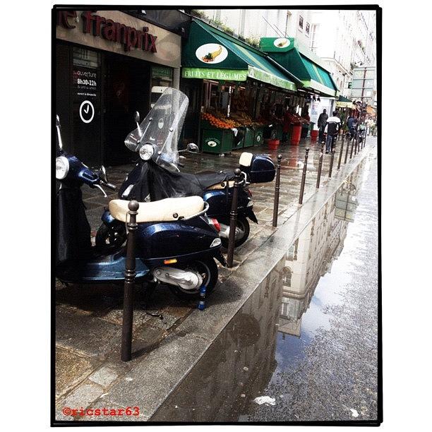 Instagram Photograph - Rainy Day In Paris by Ric Spencer