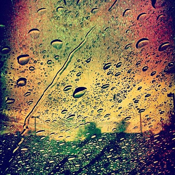 Instagram Photograph - #rainy #day #waterdrops #on My by Seth Stringer