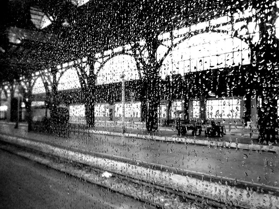 Rainy Departure Photograph by Valentino Visentini