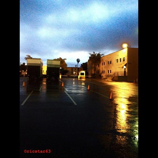 Hollywood Photograph - Rainy Morning At Sunset Gower Studios by Ric Spencer