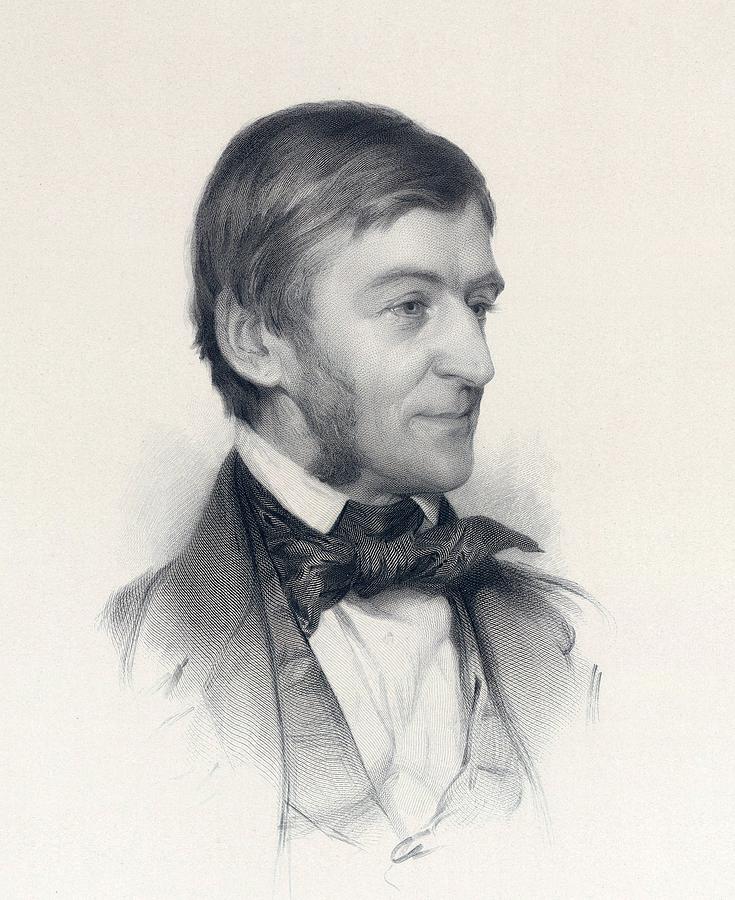 Ralph Waldo Emerson 1803 82 Writer Who Photograph by Everett Pixels