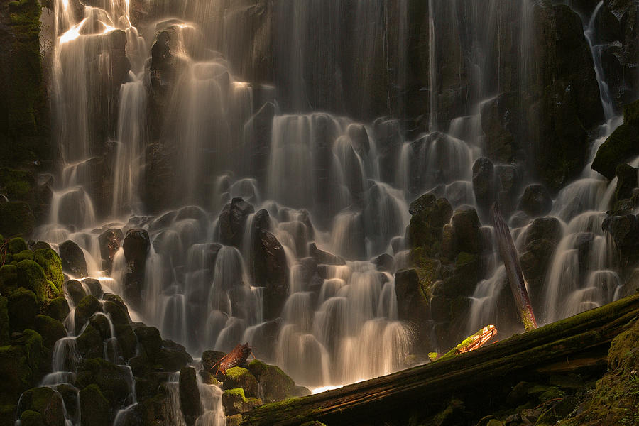 Ramona Falls OR   Photograph by Ulrich Burkhalter