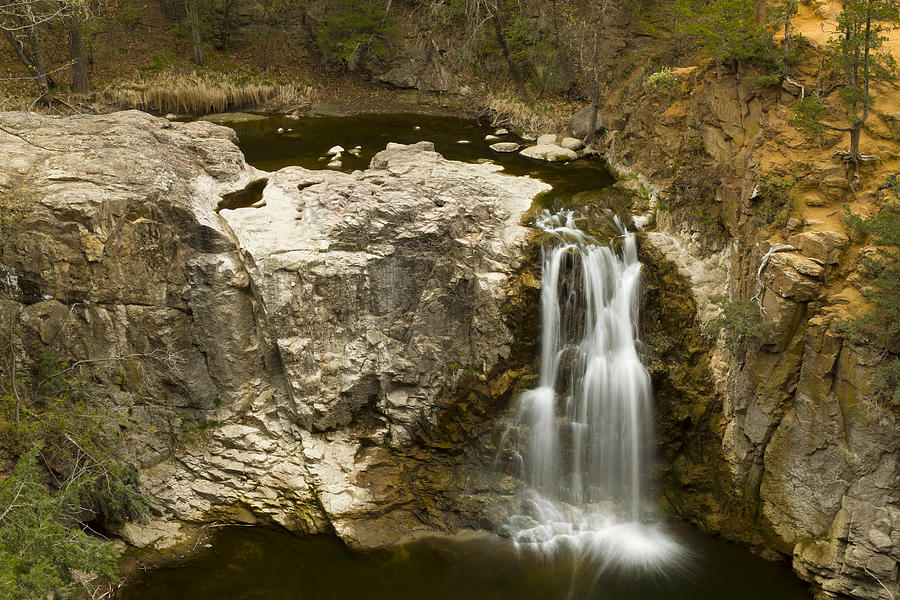 Nature Photograph - Ramsey Falls MN 16 by John Brueske