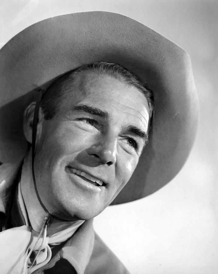 Randolph Scott, Ca 1940. is a photograph by Everett which was uploaded on D...