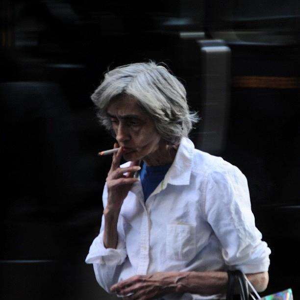 Random Scene: Old Woman Photograph by El Cualquiera
