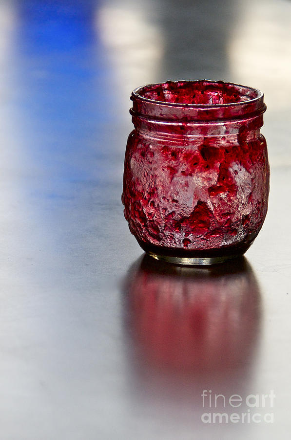 Raspberry Jelly Jar Photograph by Sean Griffin