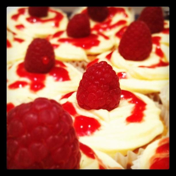 Raspberry Ripple Cupcakes For @lexy1968 Photograph by Jamie Emanuel