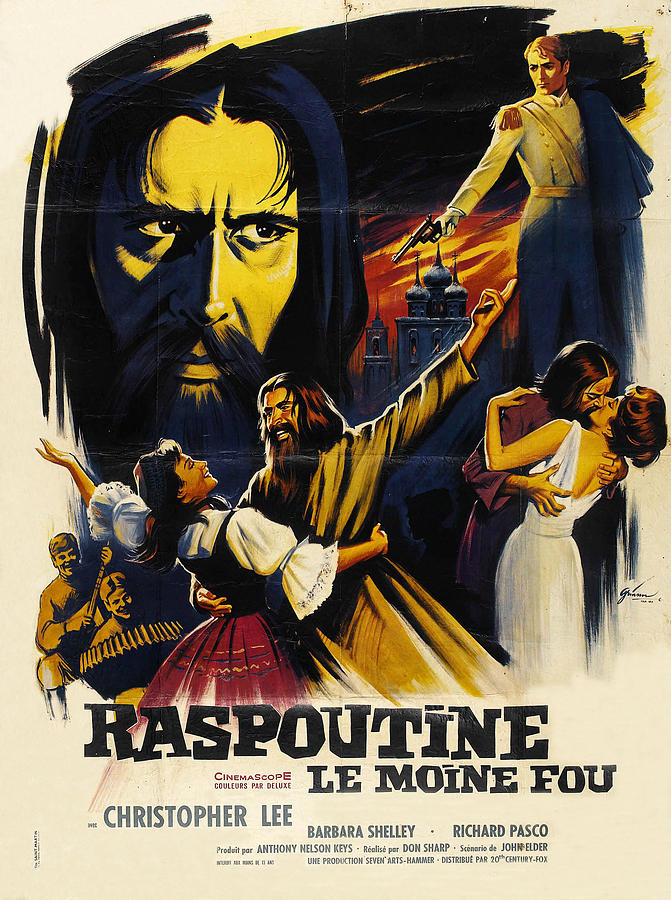 Rasputin The Mad Monk, Aka Raspoutine Photograph by Everett