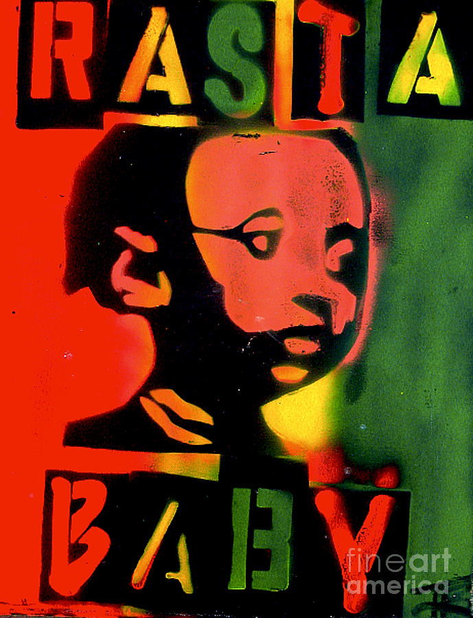 Rasta Baby Painting