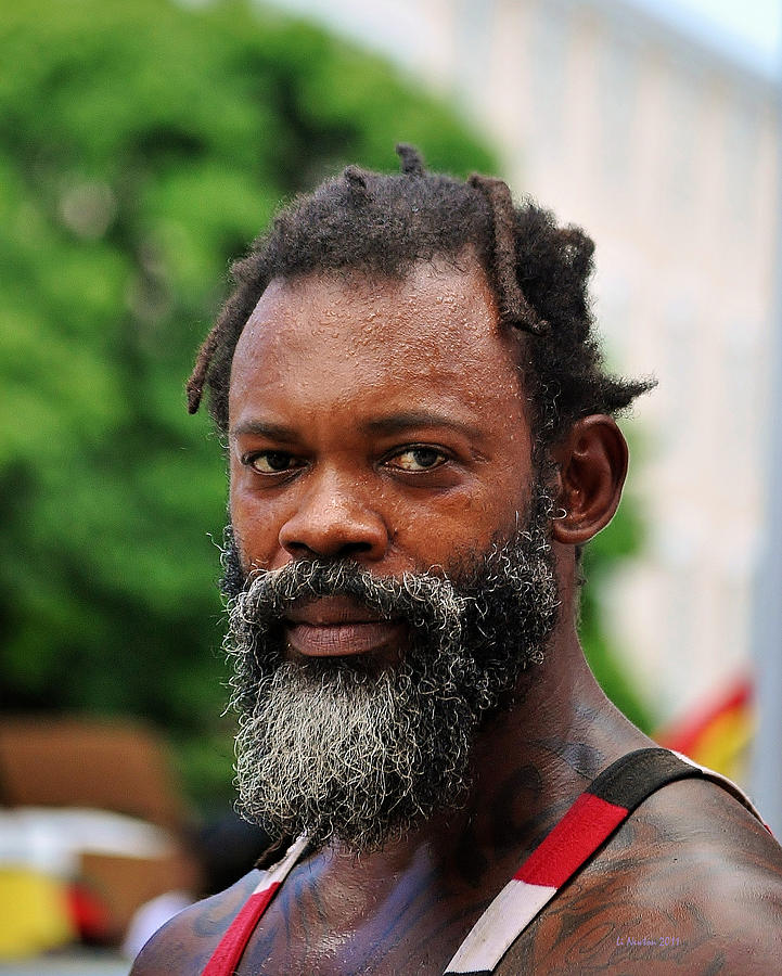 Rasta man Photograph by Li Newton