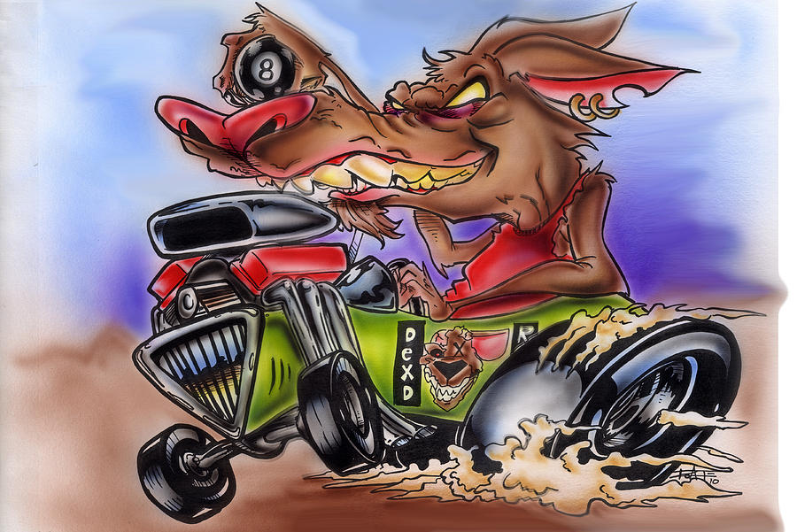 Rat Mobile Drawing By Big Mike Roate