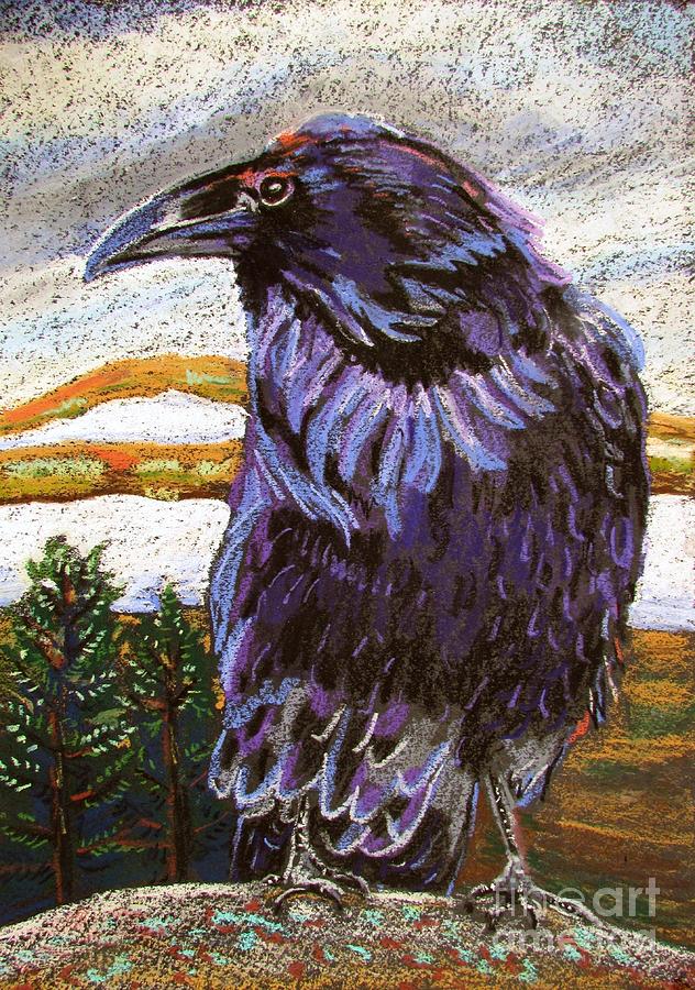 Raven Spirit Pastel by Harriet Peck Taylor - Fine Art America