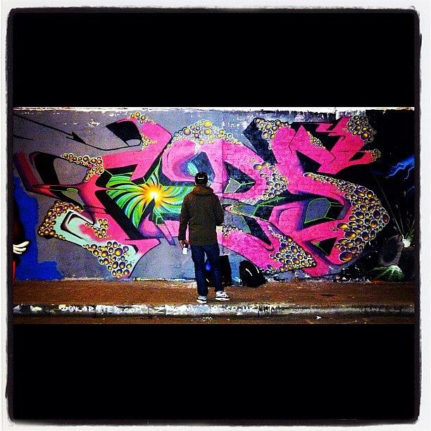 Graffiti Photograph - Raw X Ktf Jam S Few Months Back In by Mathew Cole