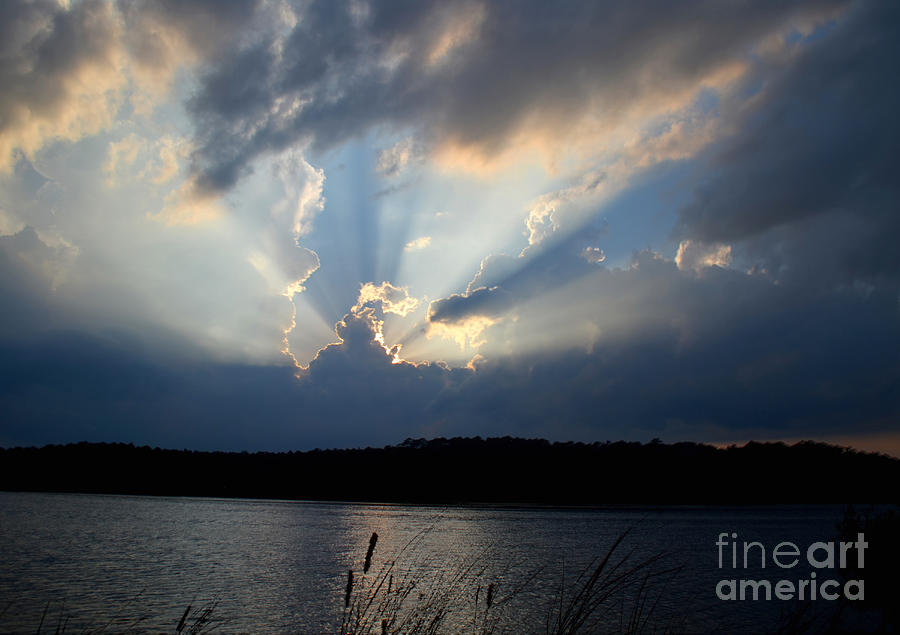 Rays From Heaven Photograph by Kathy Baccari