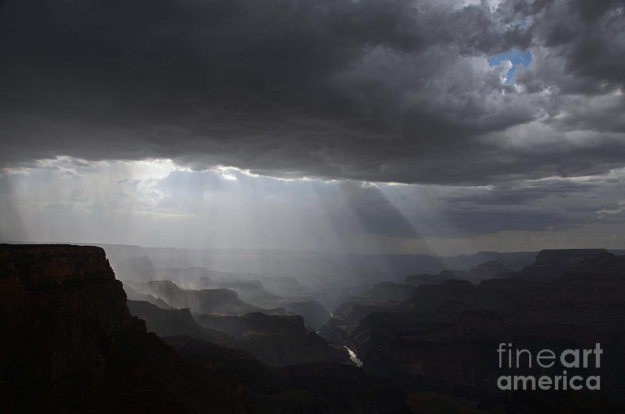 Rays in the Canyon Photograph by Cassie Marie Photography