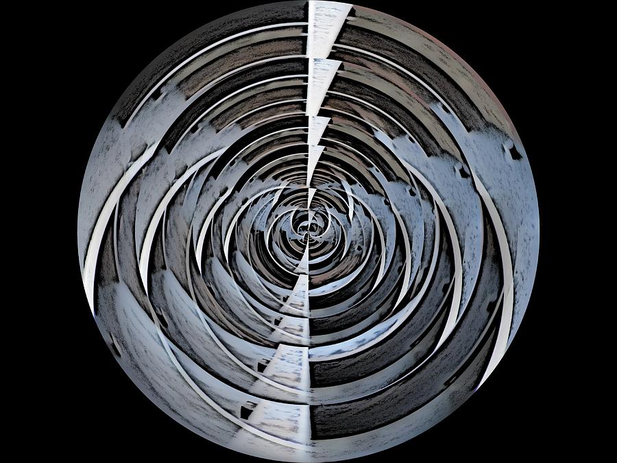 Abstract Digital Art - Razors Edge by Tim Allen