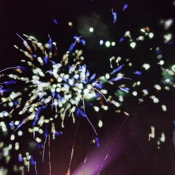 Firework Photograph - Re-creating Some Magic. Its Like by Catherine Woodworth