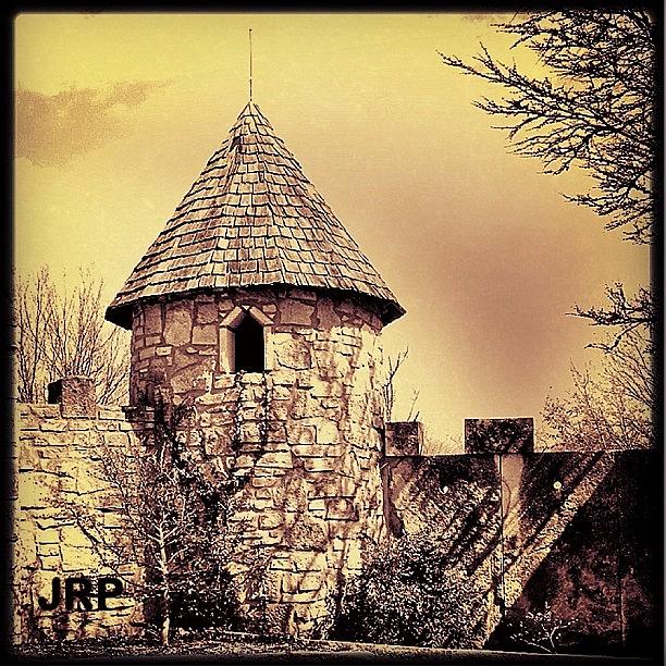 Nature Photograph - Re-edit... The Little Tower At The by Julianna Rivera-Perruccio