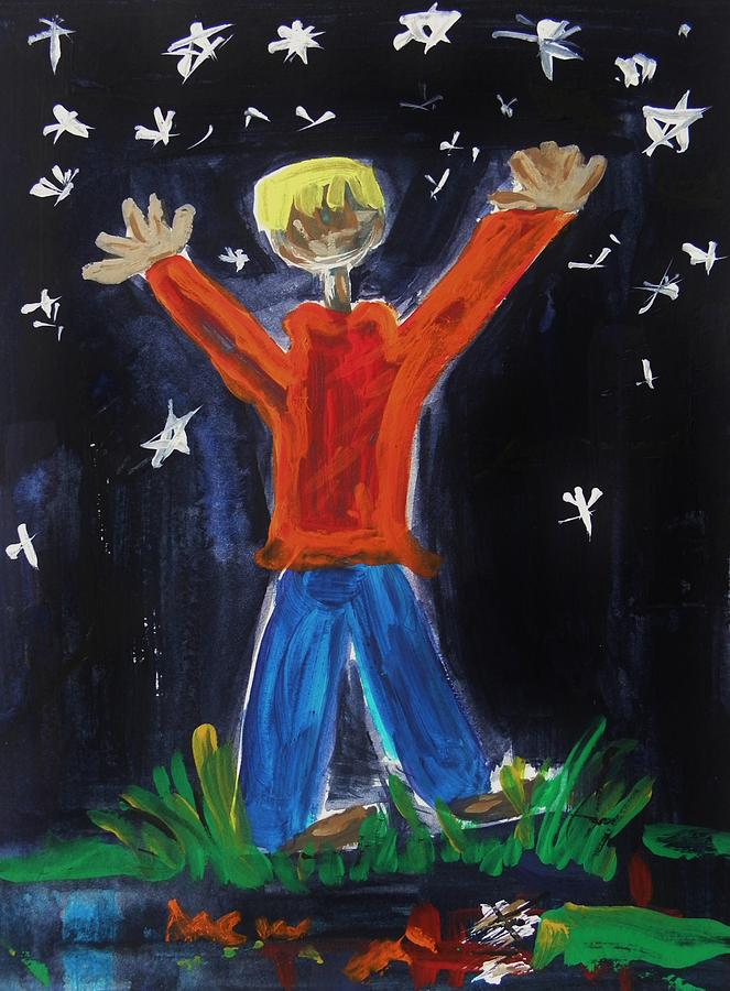 Reach for the Stars Painting by Mary Carol Williams