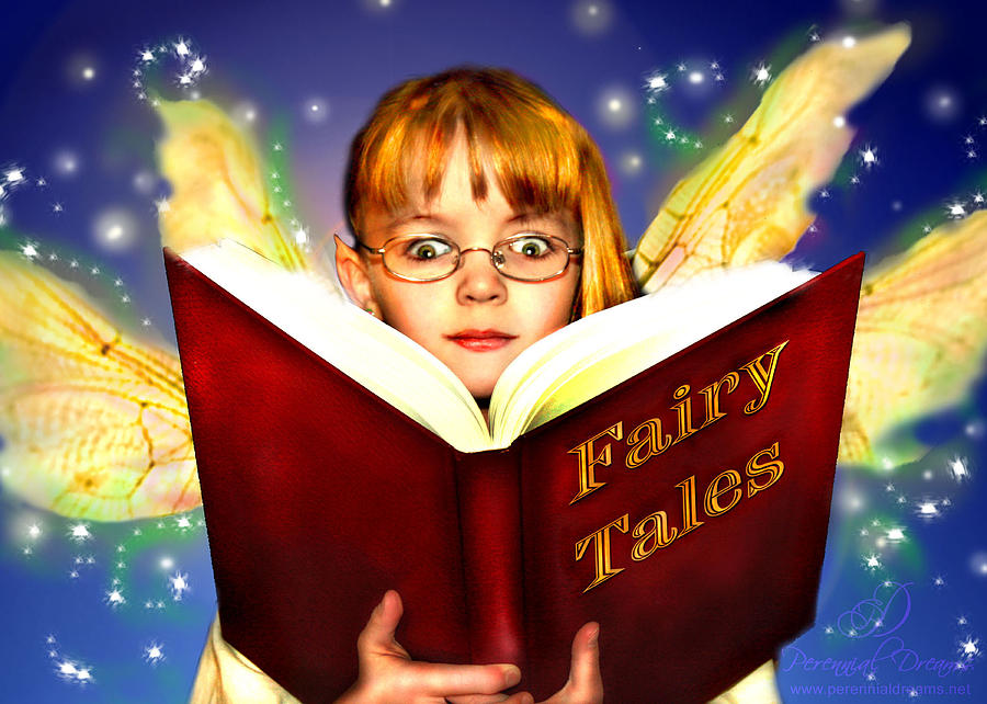 Fairy Photograph - Read More Fairy Tales by Nada Meeks
