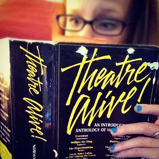 Actor Photograph - Reading #nothanks #notgonnarememberthis by Catherine Cox