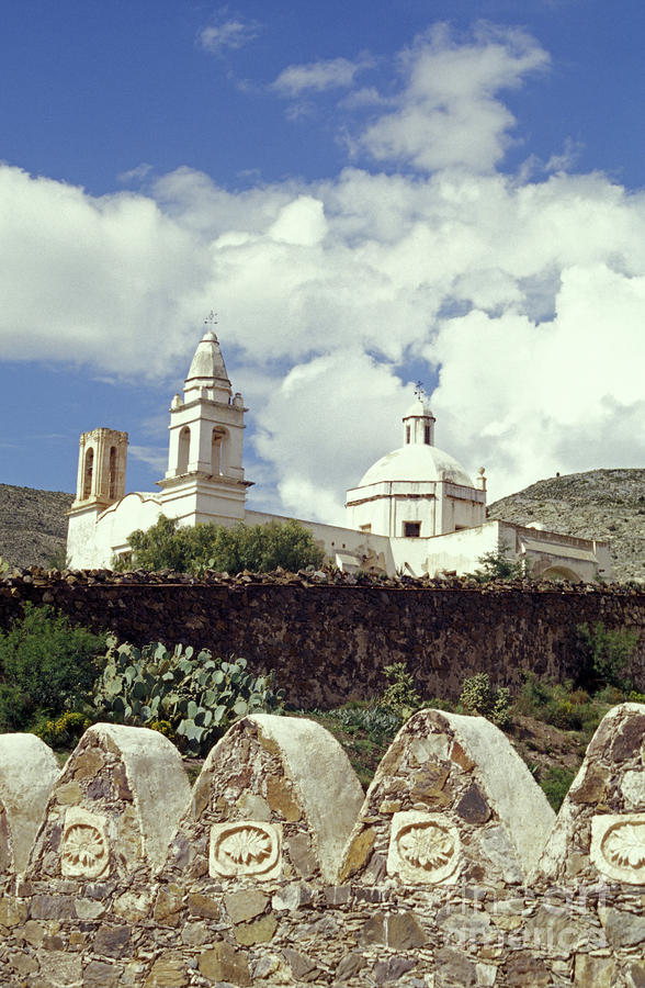 Real de Catorce Church Mexico Photograph by John  Mitchell