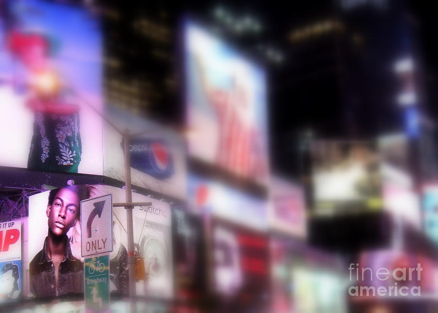 Times Square Photograph - Realization by Maria Scarfone