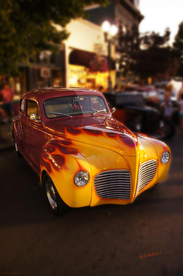 Really Hot Rod Photograph by Mick Anderson