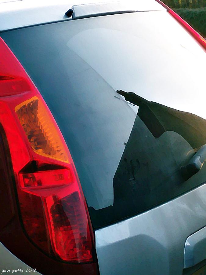 Rear Car Window Photograph by John Potts - Fine Art America