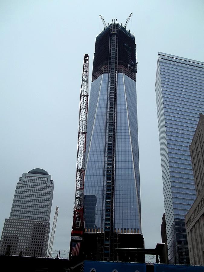 Rebuilding the World Trade Center Photograph by Brianna Thompson