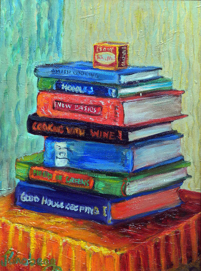 Books Art Painting