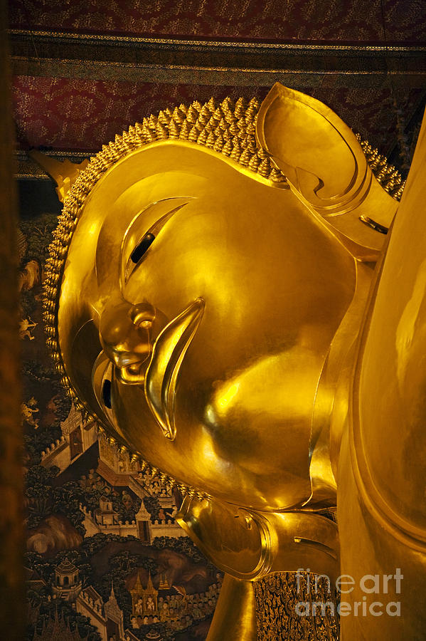 Reclining Buddha - Thailand Photograph by Craig Lovell