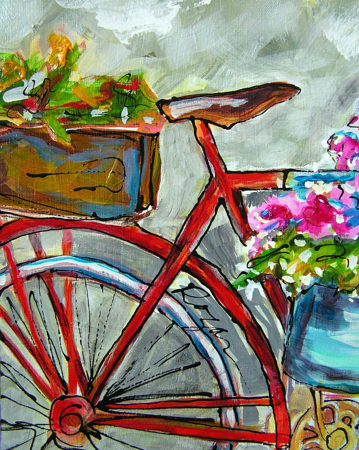 Recycle 1 Painting by Judy  Rogan