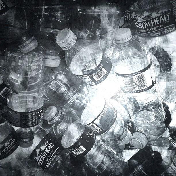 Bottle Photograph - Recycle Save The Planet by Ric Spencer