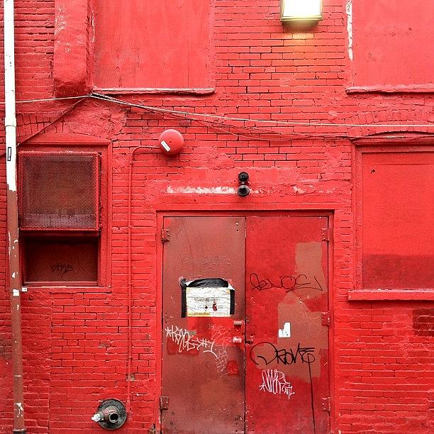 Philadelphia Photograph - Red All Over by Amy DiPasquale
