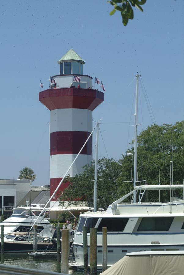 Red and White Lighthouse Photograph by Ralph Jones