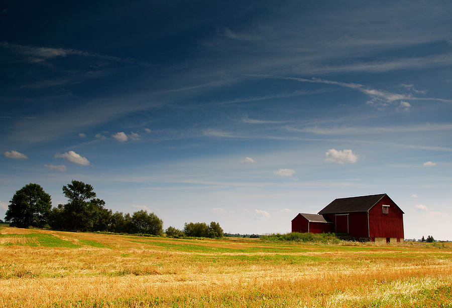 Barn Photograph - Red Barn by Cale Best