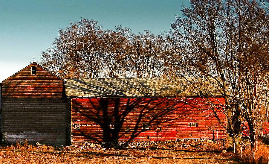 Barn Photograph - Red Barn by Michael Ray