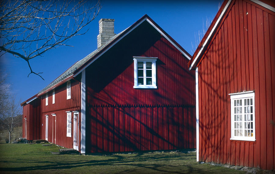 Norway Photograph - Red Barn Norway by Craig Incardone