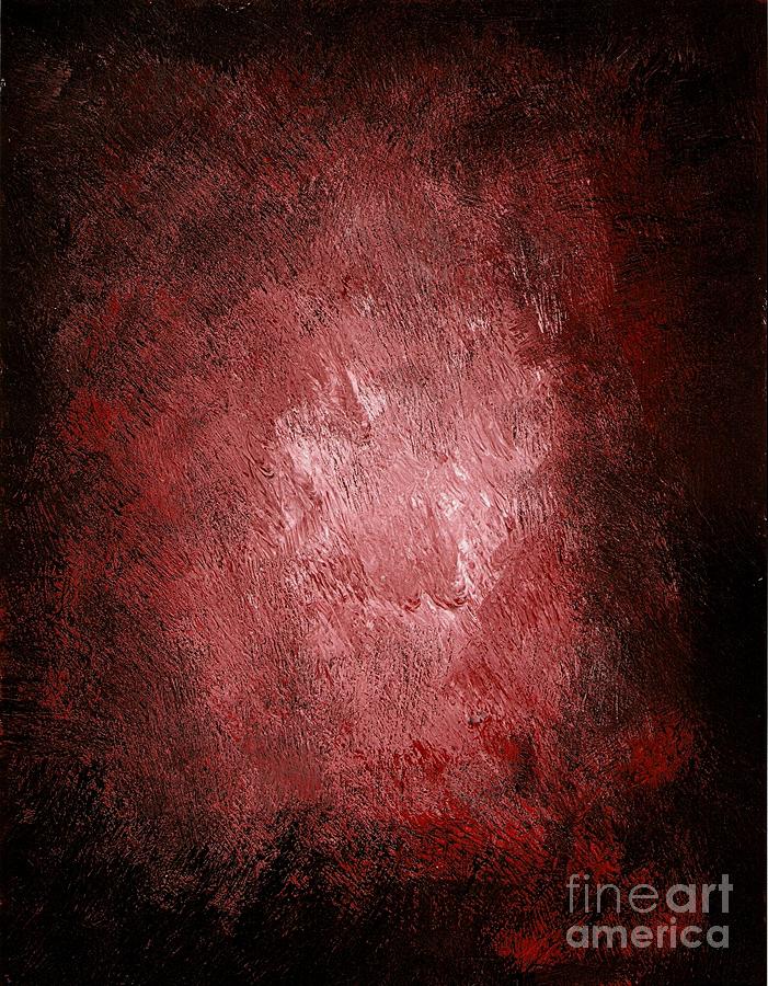 Abstract Painting - Red Bliss by Michael Grubb