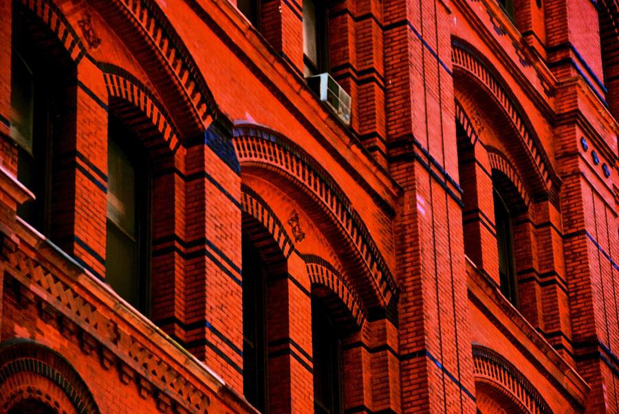 Red Brick Work Photograph by Eric Tressler