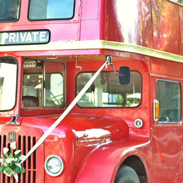 Bus Photograph - #red #bus by Jamie Emanuel