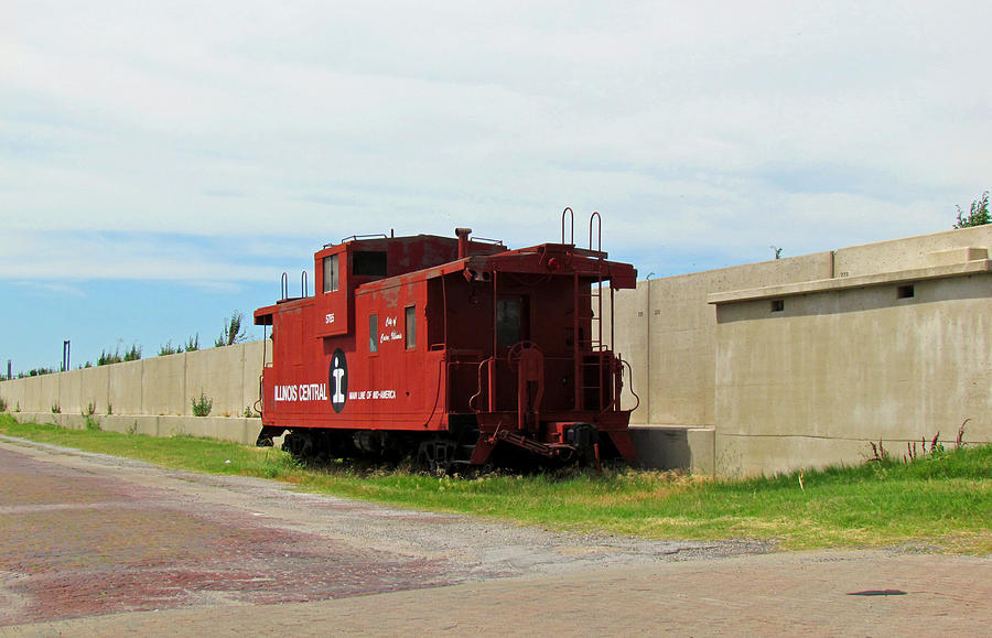 Red Caboose Photograph by Marie Jamieson