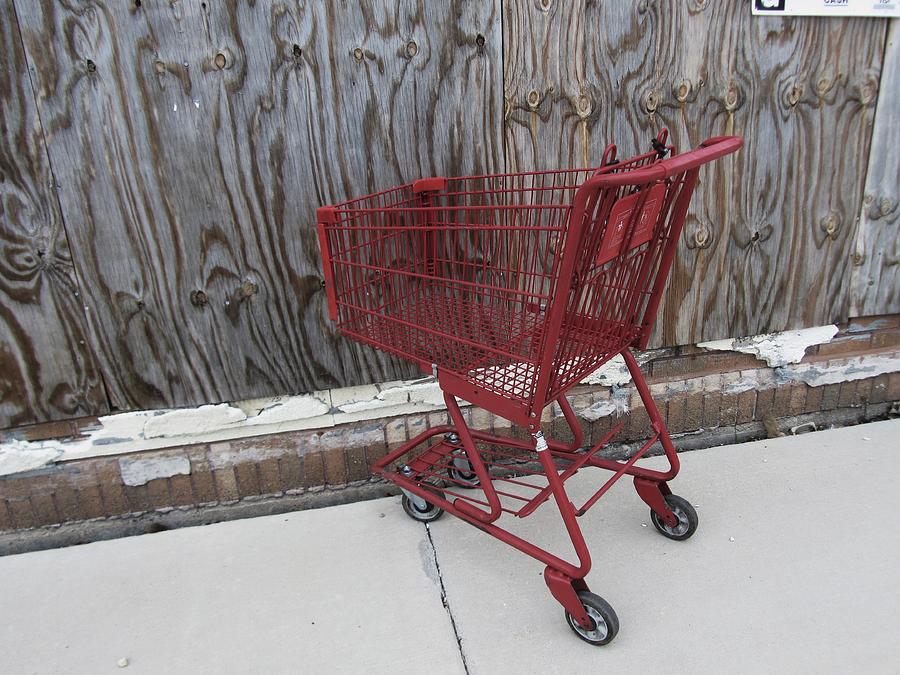 Red Cart Photograph - Red Cart 2 by Todd Sherlock