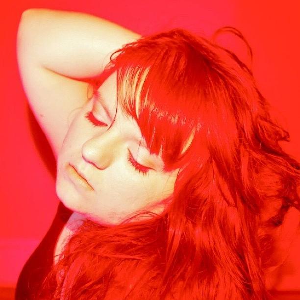 Red Color Pop Flash Photograph by Vicki Leggett