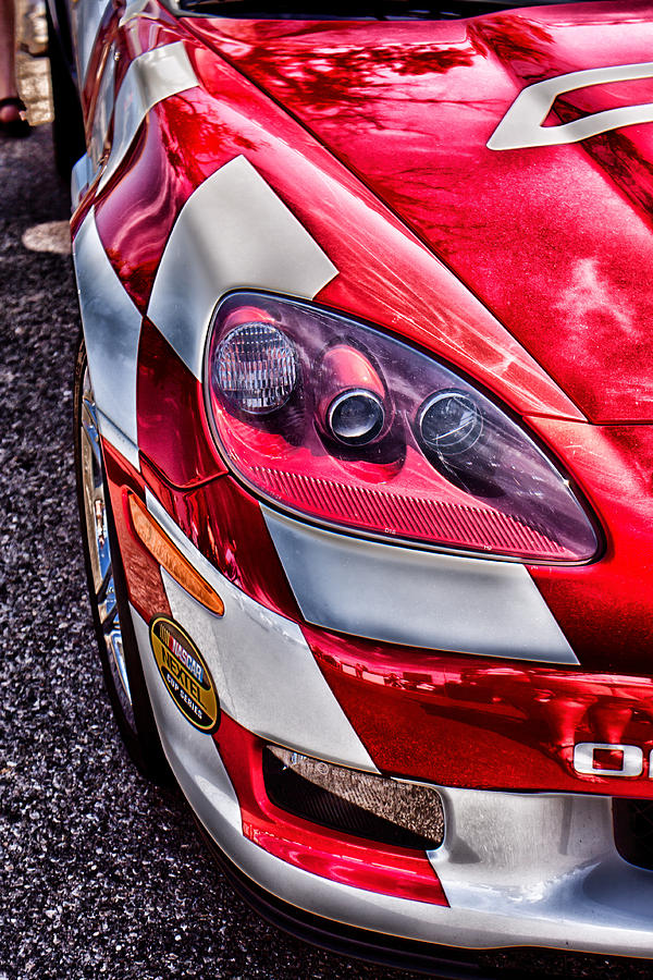 Red Corvette Photograph by Lauri Novak